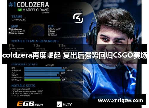 coldzera再度崛起 复出后强势回归CSGO赛场